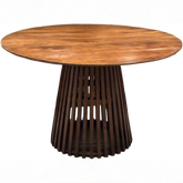 Esstisch Montana Rund | Walnuss Akazienholz 140cm